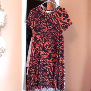 LuLaRoe xs bias hem dress